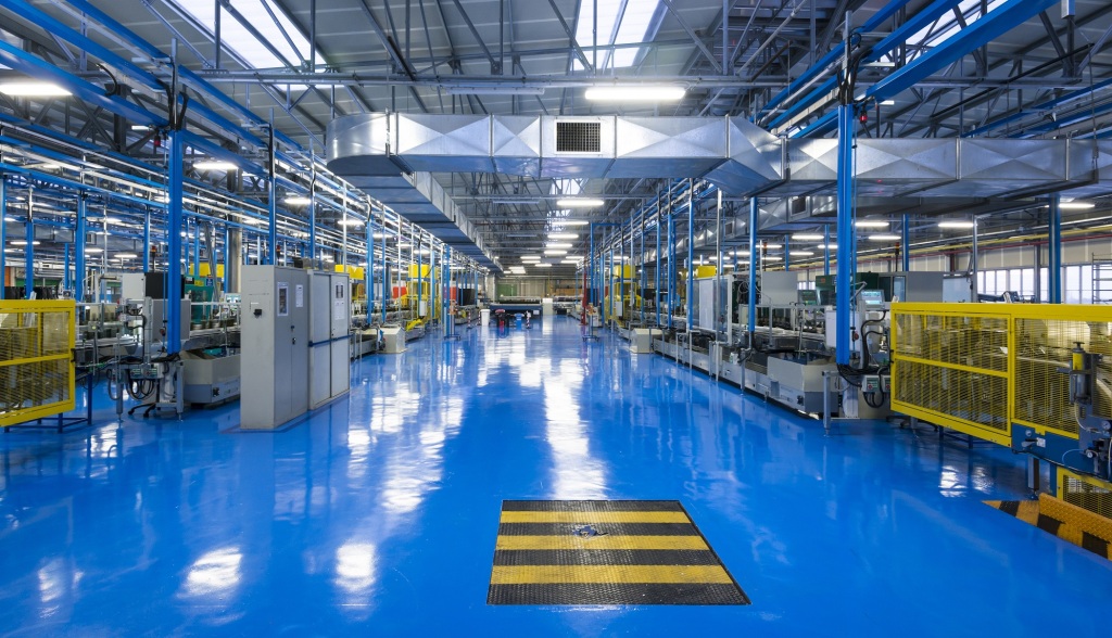 Stabilimento industriale, interno