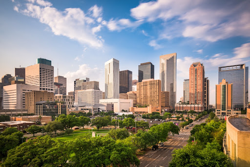 Houston TX skyline